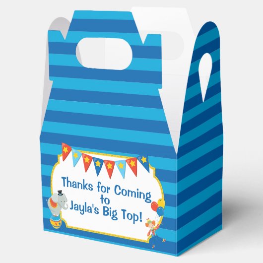 Circus Verjaardagsfeestje Favorieten Carnaval Favo Bedankdoosjes (Geopend)