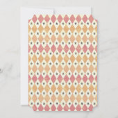 Circus Verjaardagsfeestuitnodiging Kaart (Achterkant)