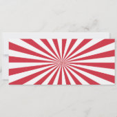 Circus verjaardagsuitnodiging  Carnival ticket Kaart (Achterkant)