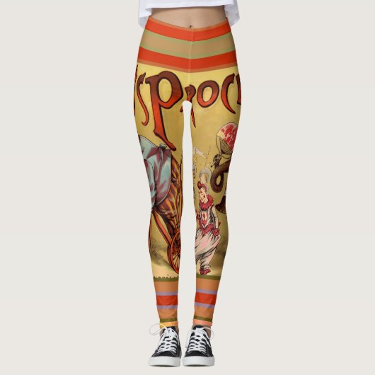Circus Vrouwen Leggings (Voorkant)