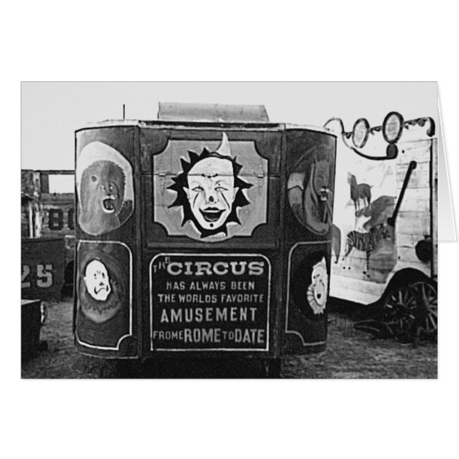 Circus Wagon  1937 Montana Foto (Voorkant Horizontaal)