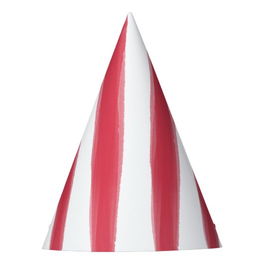 Circus Waterverf Verjaardag schattige dieren Feesthoedjes (Voorkant)