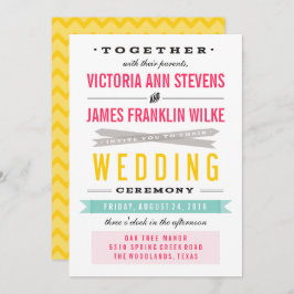  Circus Wedding Invitations Kaart