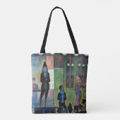 Circus Zijshow, Seurat Tote Bag (Achterkant)
