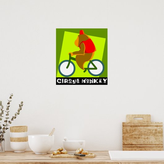 circusaap poster (Keuken)