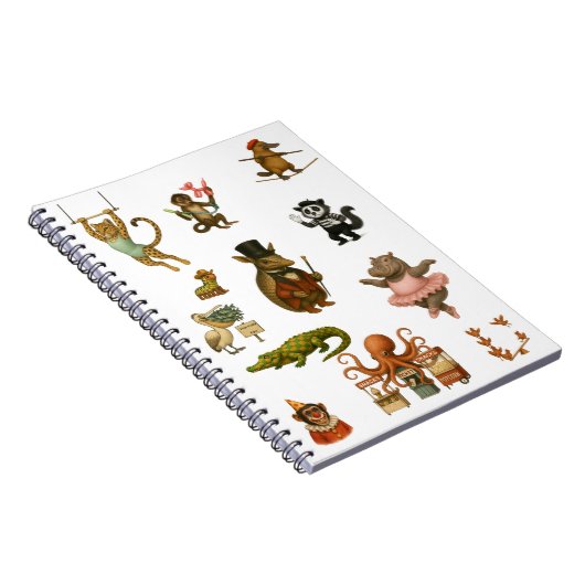 Circusacts Notitieboek (Rechterzijde)