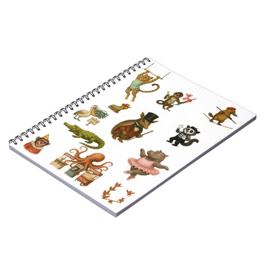 Circusacts Notitieboek (Linkerzijde)