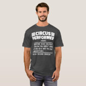 Circusartiest Zelfstandig Naamwoord Definitie Grap T-shirt (Voorkant volledig)