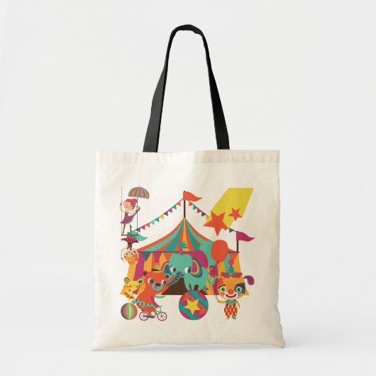 Circusartiesten Tote Bag (Voorkant)