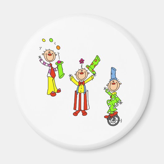 Circusclowns Magneet (Voorkant)