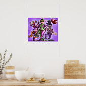 Circusclowns Poster (Keuken)