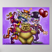 Circusclowns Poster (Voorkant)