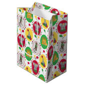 Circusdieren Kinder Schattigee inpakpapier Medium Cadeauzakje (Achterkant Gekanteld)