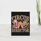 circusdirecteur kaart (Voorkant)