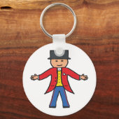 Circusdirecteur Sleutelhanger (Voorkant)