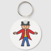 Circusdirecteur Sleutelhanger (Achterkant)