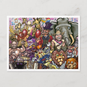 Circusdroom Briefkaart