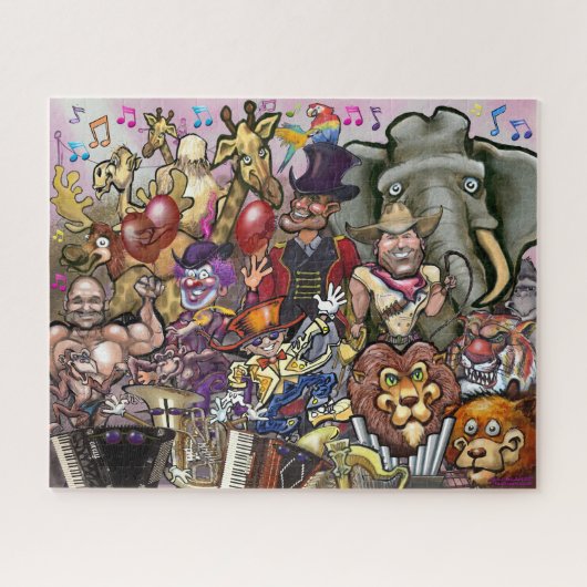 Circusdroom Legpuzzel (Horizontaal)