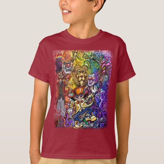 Circusdroom T-shirt (Voorkant)