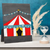 Circusfeest en tentgeschenken fotoplaat (Zijkant)