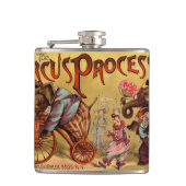circusfles heupfles (Voorkant)