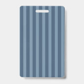 Circusgiraffe Blauwe Studentenhalpasbadge Badge (Achterkant)