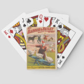  circuskaarten pokerkaarten (Achterkant)