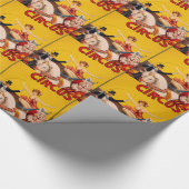 circuskunst cadeaupapier (Hoek)