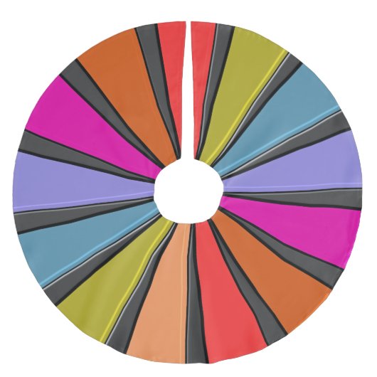 Circuskunst voor Kerstmis - Big Top Kerstboom Rok (Voorkant)