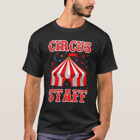 Circusmedewerker Artiest Circus T-shirt (Voorkant)