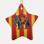 circusolifant keramisch ornament (Links)