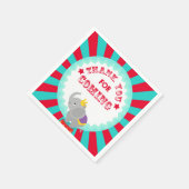 circusolifant servetten (Hoek)