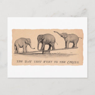 circusolifanten briefkaart
