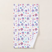 circuspatroon | Turquoise blauw Bad Handdoek (Handdoek)