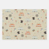 circuspret inpakpapier vel (Voorkant 3)