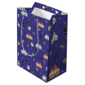 circuspret medium cadeauzakje (Achterkant Gekanteld)