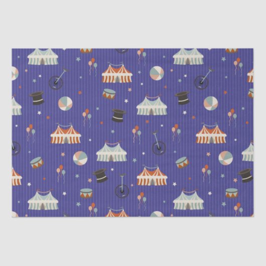 circuspret tissuepapier (Voorkant)