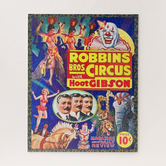  CIRCUSPROGRAMMA JAREN '30 LEGPUZZEL (Verticaal)