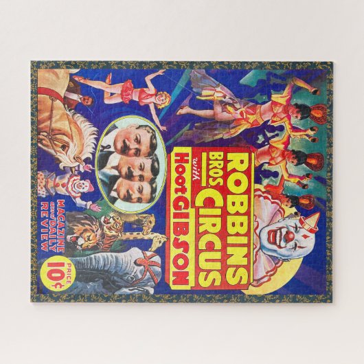  CIRCUSPROGRAMMA JAREN '30 LEGPUZZEL (Horizontaal)