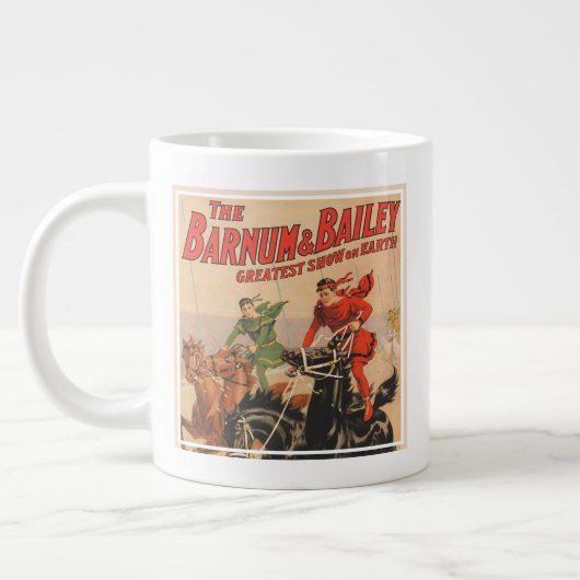 Circusraces met Mannen die zich uitstrekken over t Grote Koffiekop (Links)