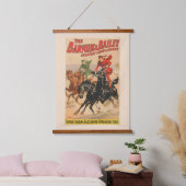 Circusraces met Mannen die zich uitstrekken over t Hangend Wandkleed (Slaapkamer)