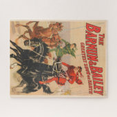 Circusraces met Mannen die zich uitstrekken over t Legpuzzel (Horizontaal)