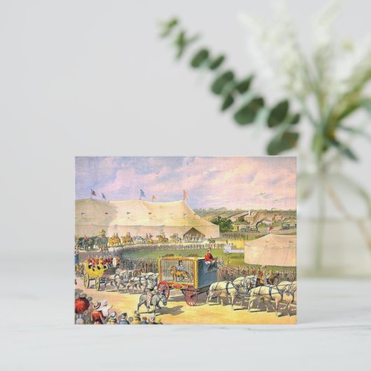  circusredenen briefkaart (Staand voorkant)