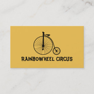 Circusshow Entertainment Clown Komiek Zakelijk Visitekaartje