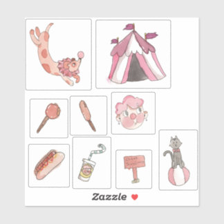 Circusstad Sticker