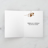 Circustent en Kaart voor de verjaardag van dieren (Binnen)