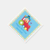 circustrein | Gepersonaliseerd Servetten (Hoek)