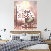 Circusvlo Canvas Afdruk (Insitu (Slaapkamer))