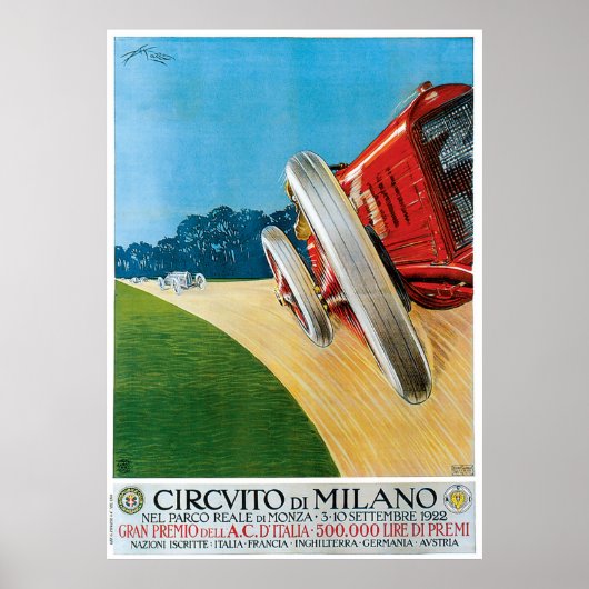 Circvito di Milano Poster (Voorkant)