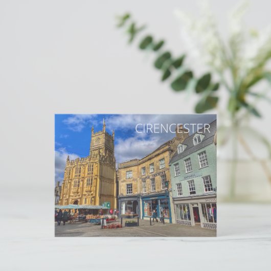Cirencester Briefkaart (Staand voorkant)